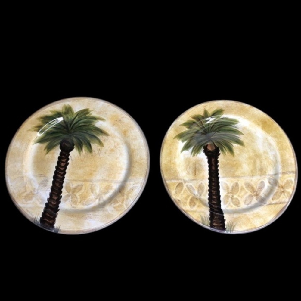 2 Tabletops Unlimited BELLAGIO 8 3/4” Salad Plates Pre-owned * DISCONTINUED